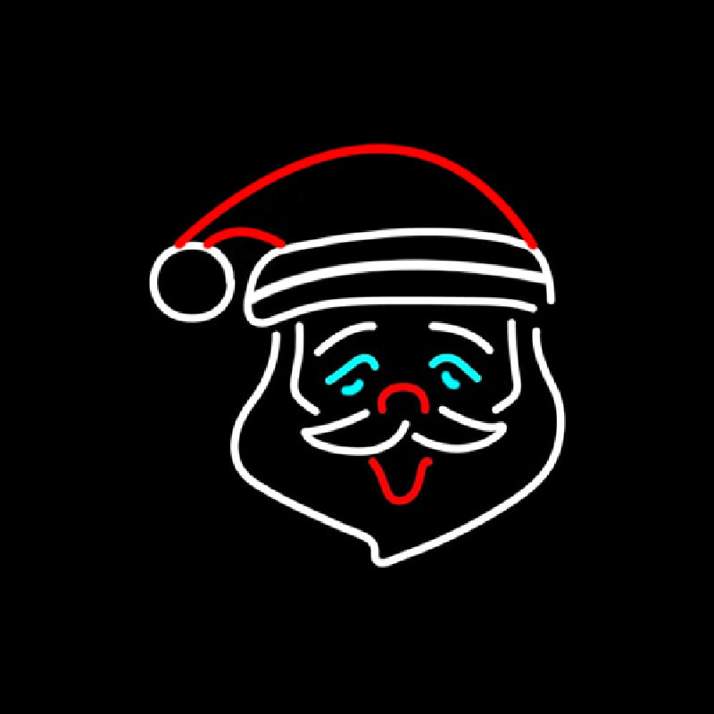 Santa Neonskylt