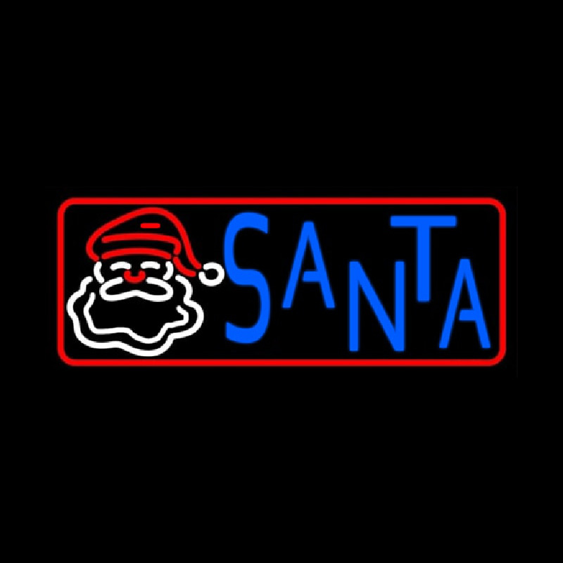 Santa Neonskylt