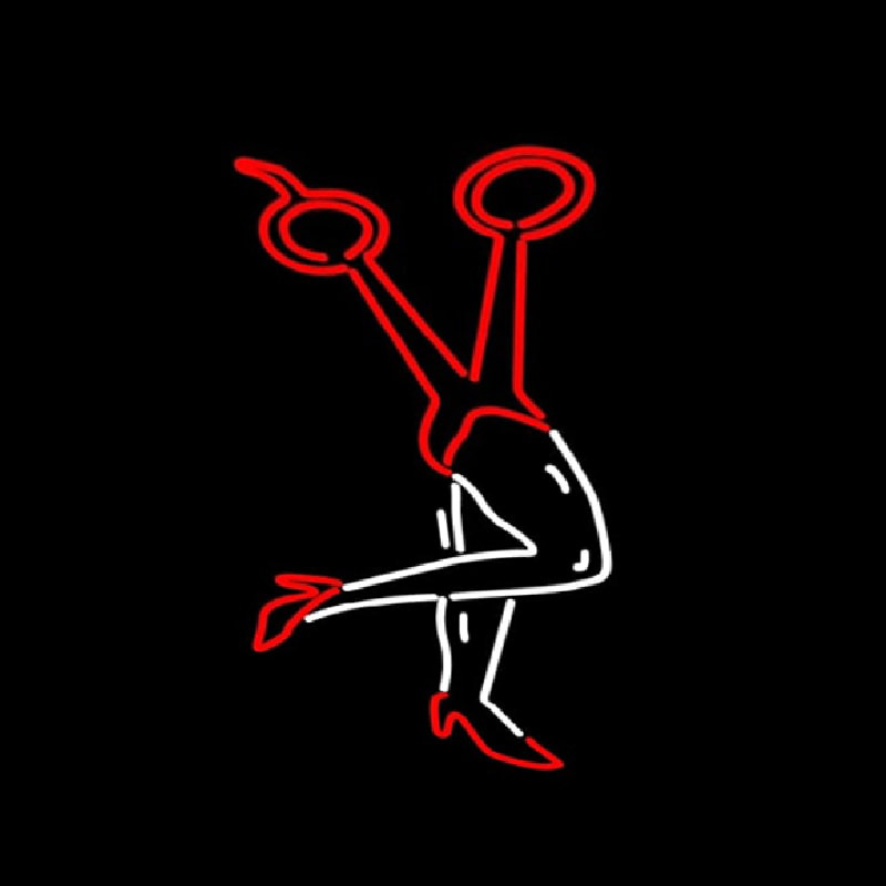 Scissor Logo Neonskylt