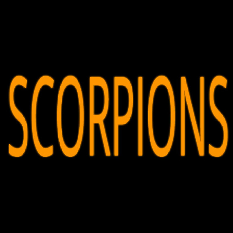 Scorpions Neonskylt