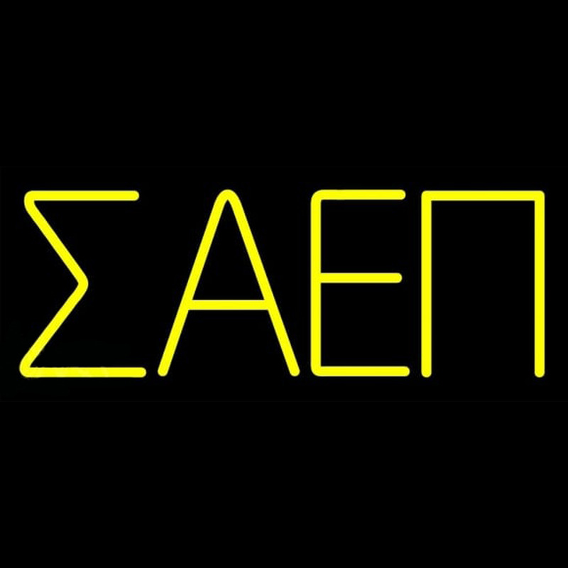 Sigma Alpha Epsilon Pi Neonskylt