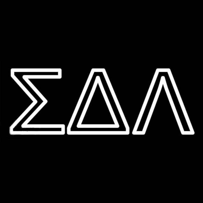 Sigma Delta Lambda Neonskylt