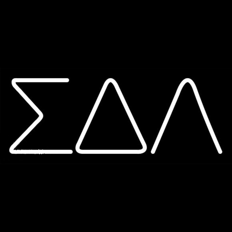 Sigma Delta Lambda Neonskylt