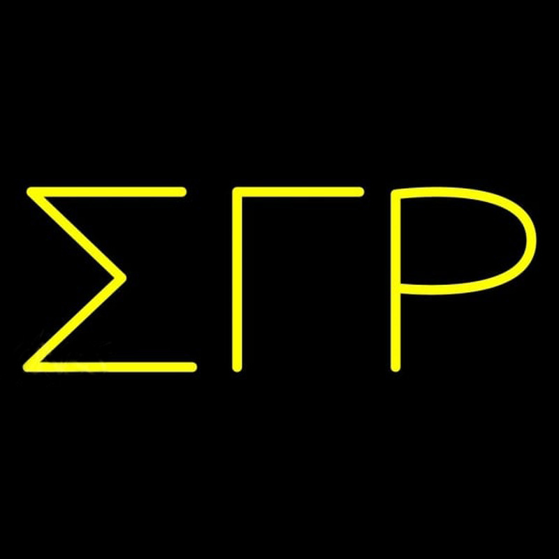 Sigma Gamma Rho Neonskylt