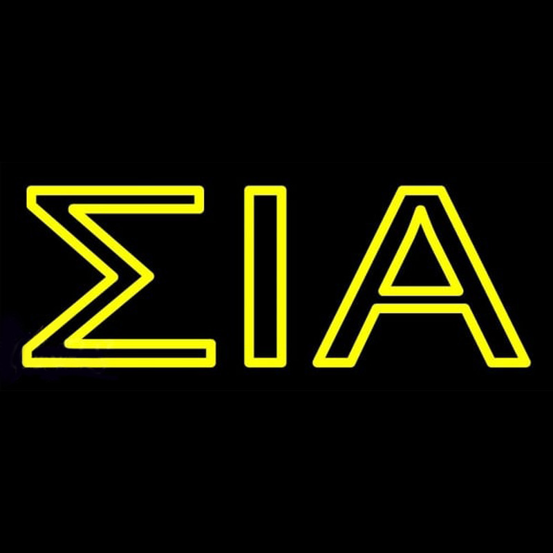 Sigma Iota Alpha Neonskylt