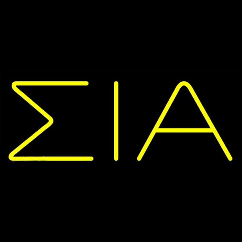 Sigma Iota Alpha Neonskylt