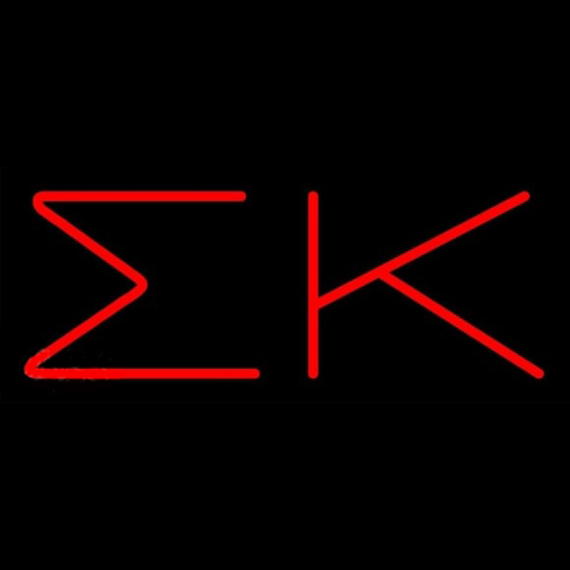 Sigma Kappa Neonskylt