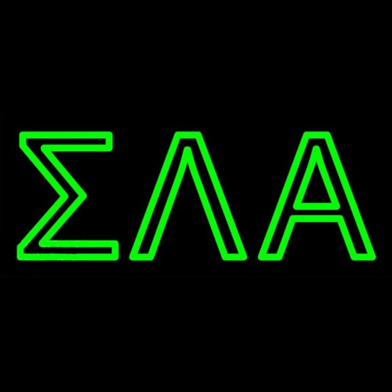 Sigma Lambda Alpha Neonskylt