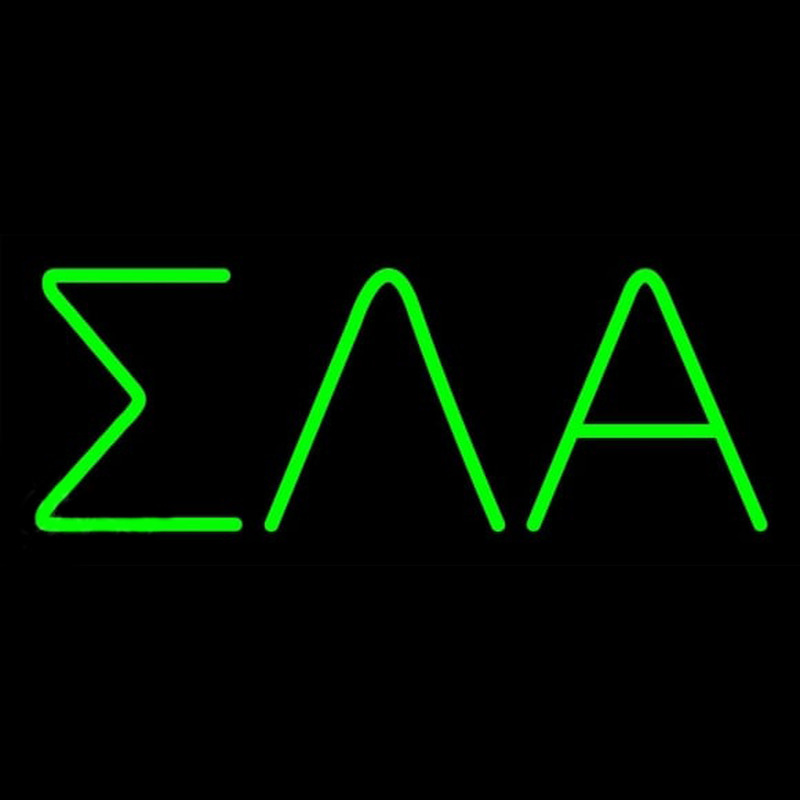 Sigma Lambda Alpha Neonskylt