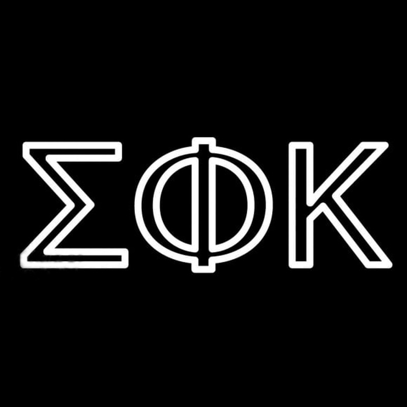 Sigma Phi Kappa Neonskylt