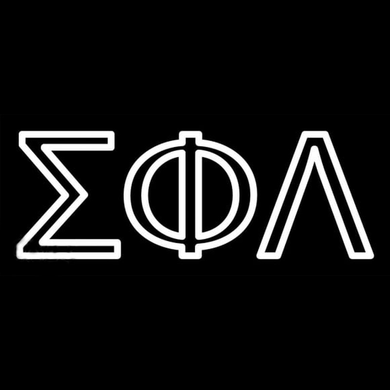 Sigma Phi Lambda Fraternity Neonskylt