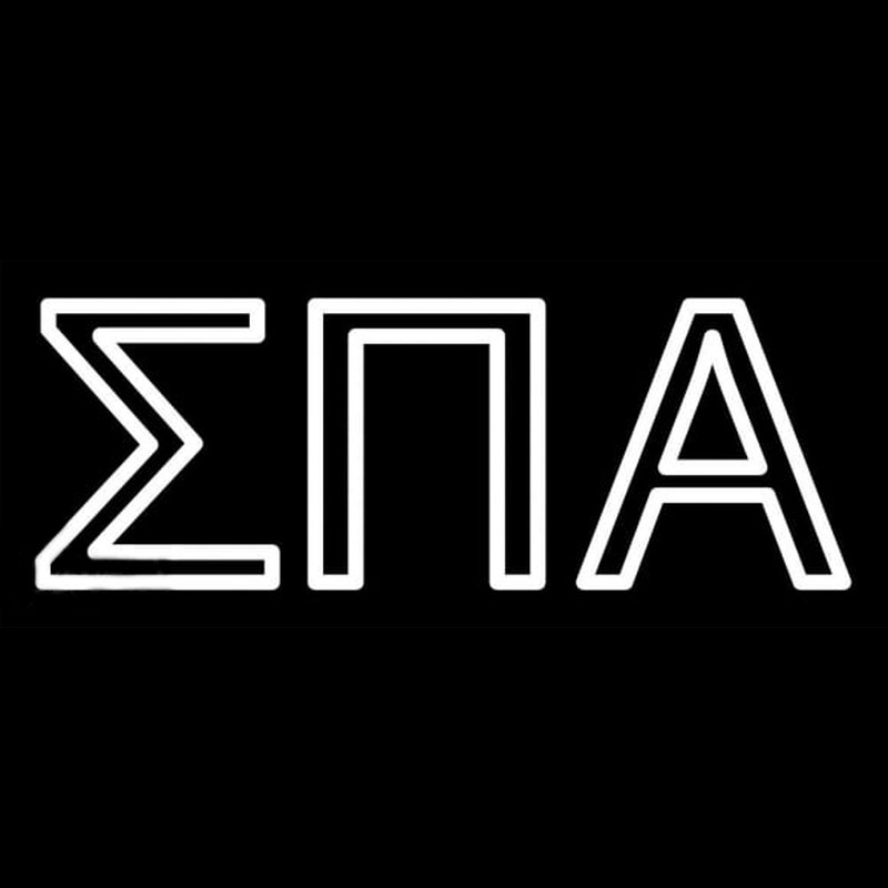 Sigma Pi Alpha Neonskylt