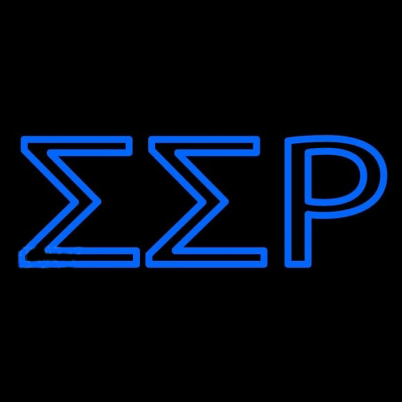 Sigma Sigma Rho Neonskylt