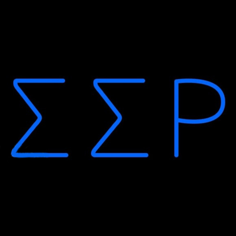 Sigma Sigma Rho Neonskylt