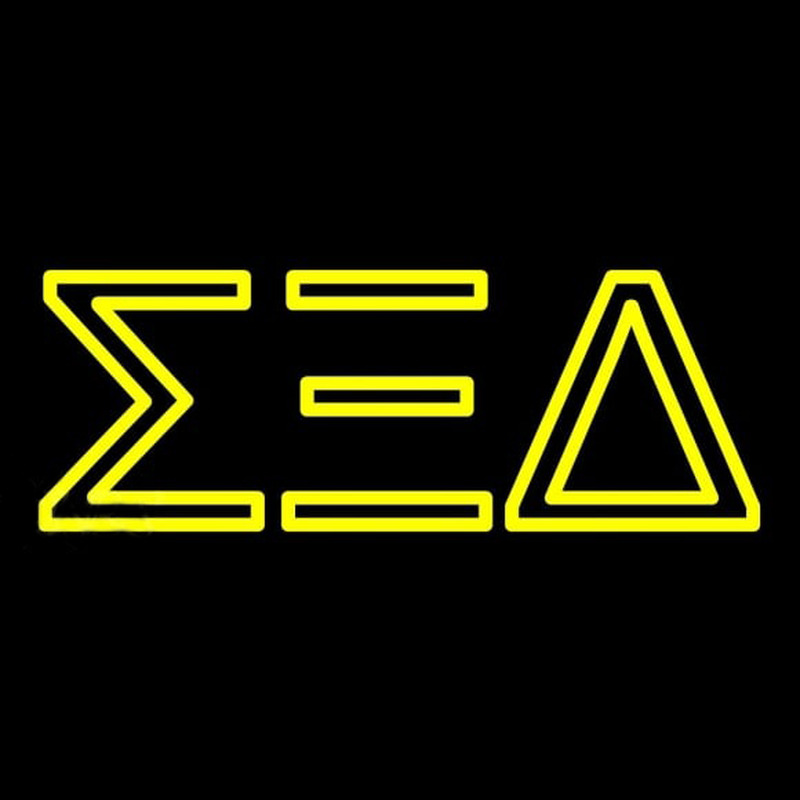 Sigma Xi Delta Neonskylt