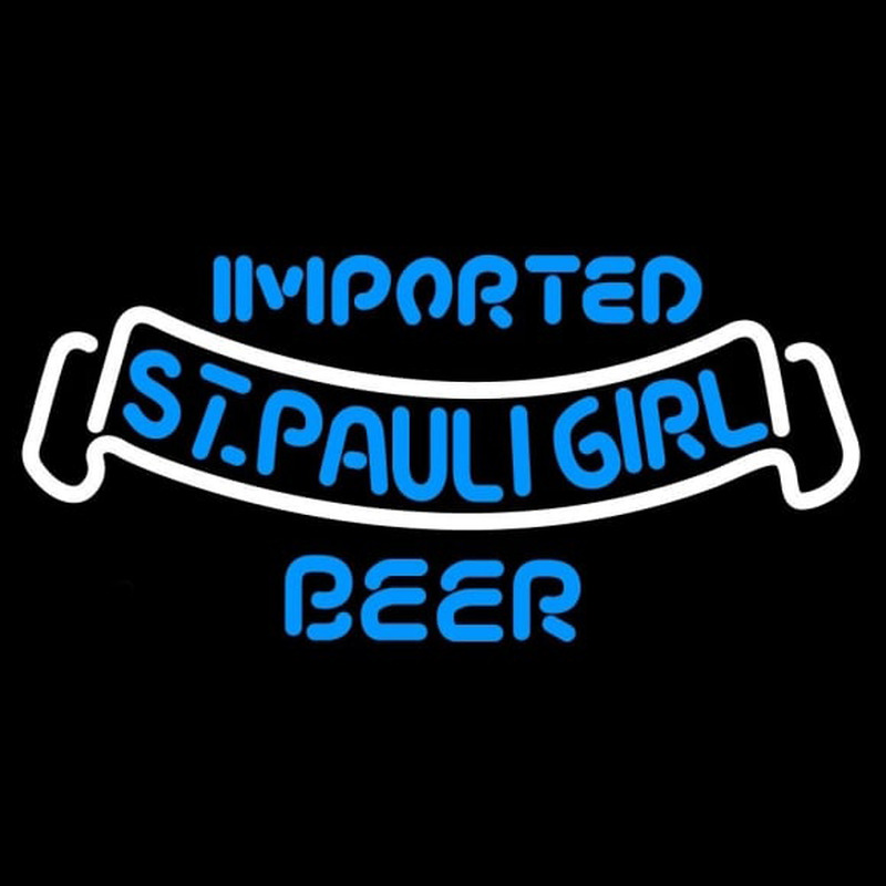 St  Pauli Girl Bier Beer Sign Neonskylt