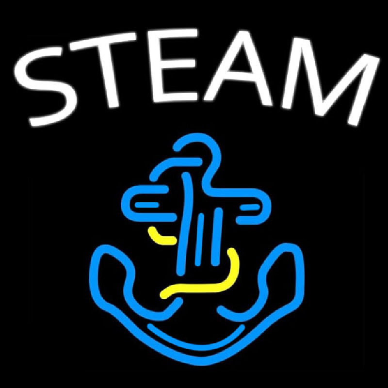 Steam Neonskylt