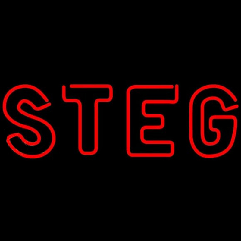 Steg Beer Sign Neonskylt