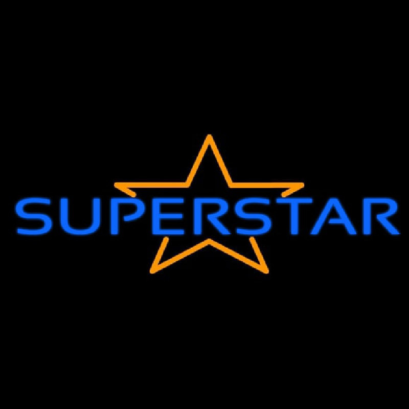 Superstar Neonskylt