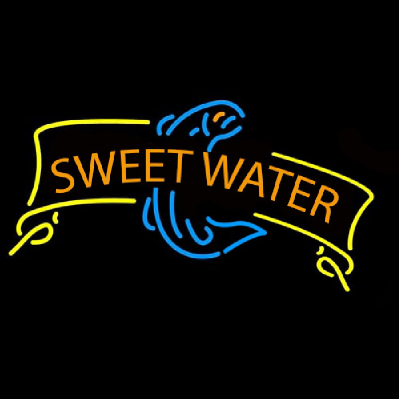 Sweet Water Fish Neonskylt