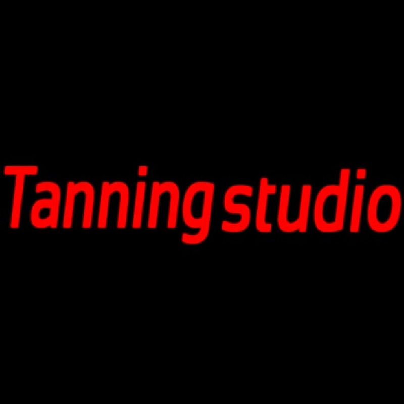 Tanning Studio Neonskylt