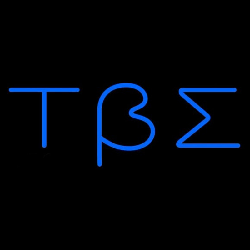 Tau Beta Sigma Neonskylt