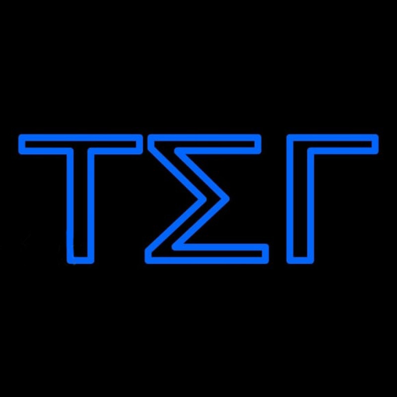 Tau Sigma Gamma Neonskylt