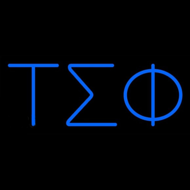 Tau Sigma Phi Neonskylt