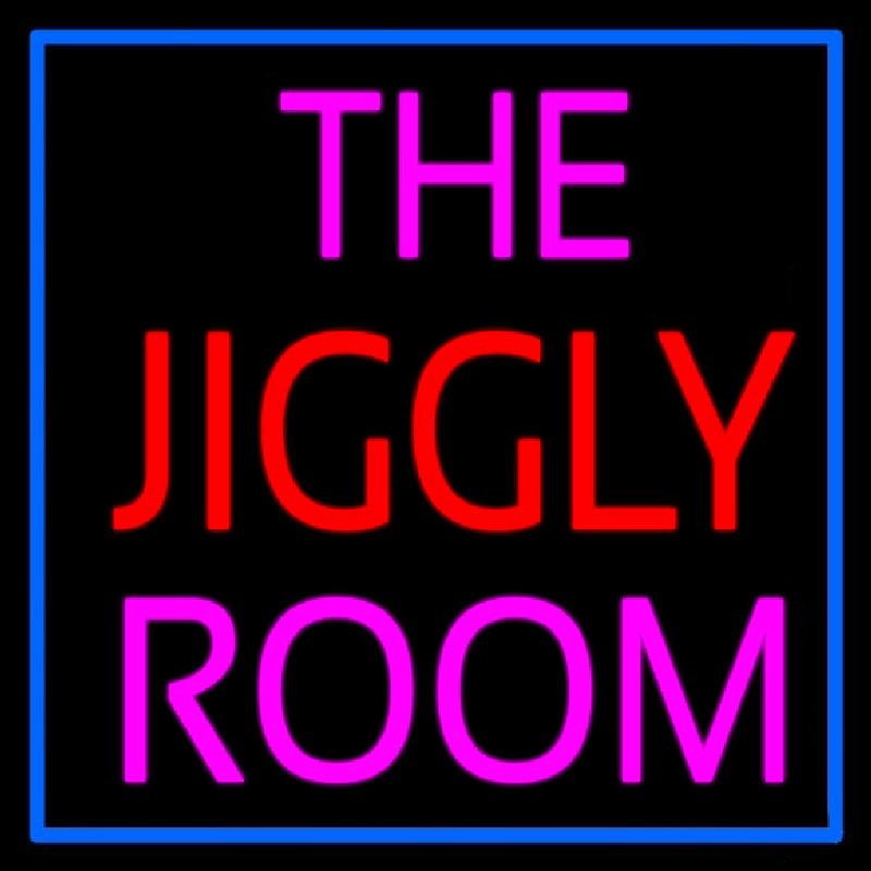 The Jiggly Room Neonskylt