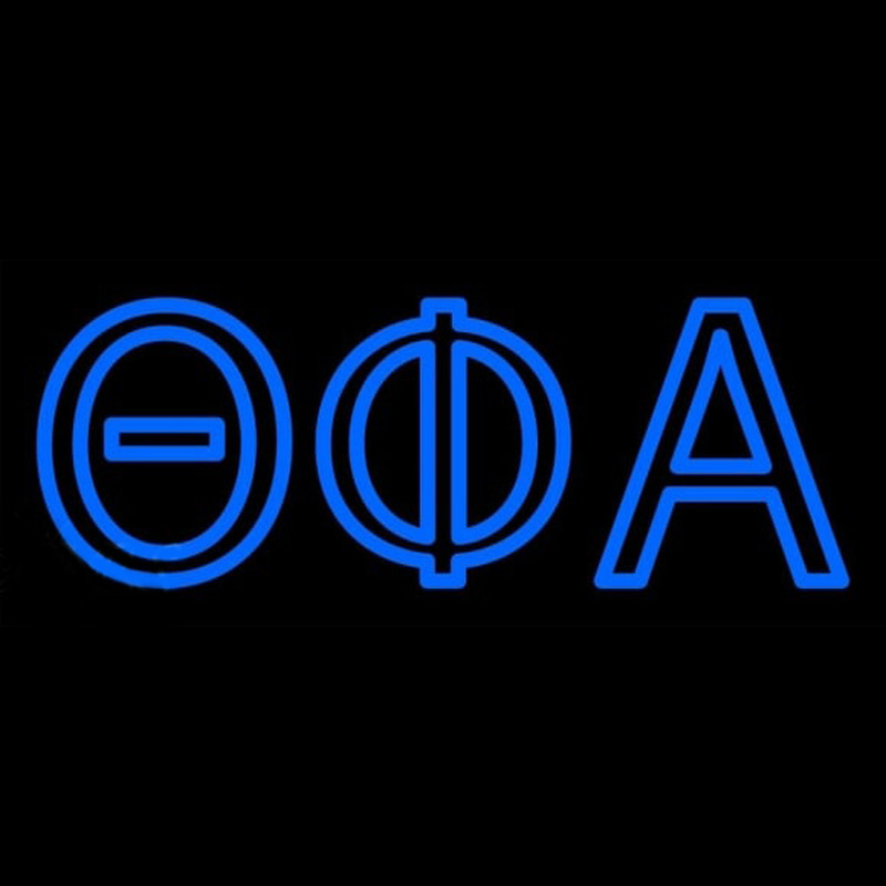 Theta Phi Alpha Neonskylt