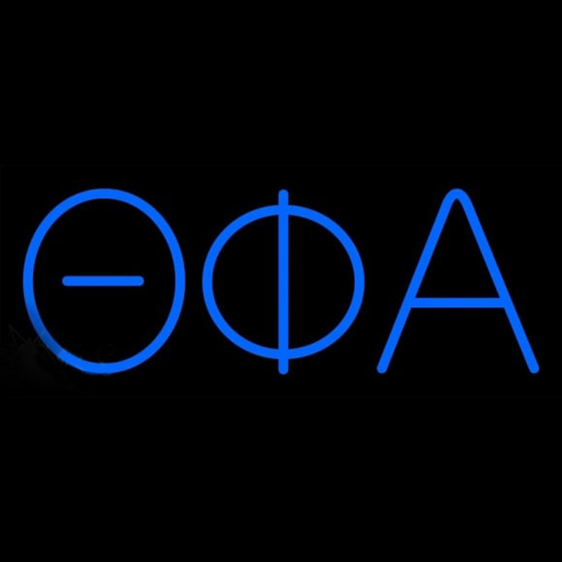 Theta Phi Alpha Neonskylt