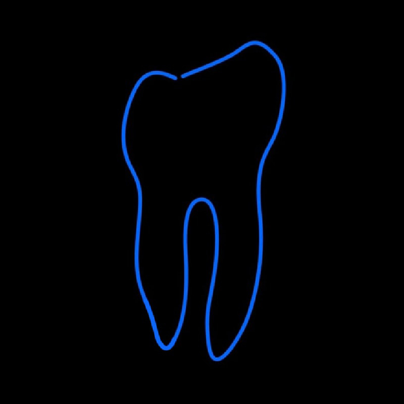 Tooth Logo Neonskylt