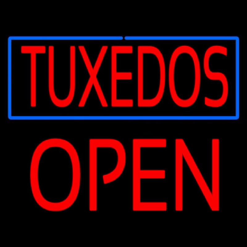 Tu edos Block Open Neonskylt