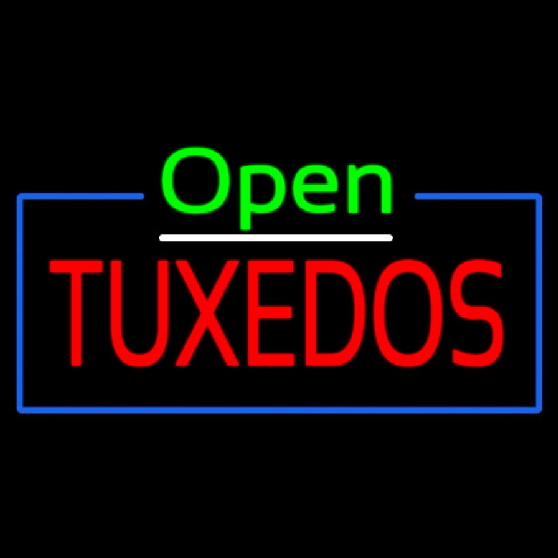 Tu edos Open Neonskylt