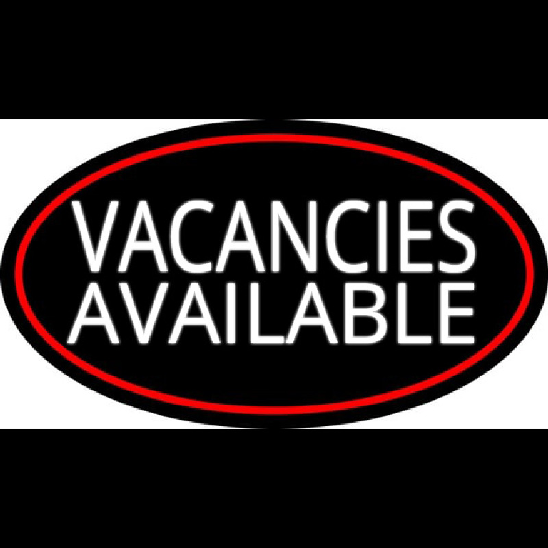 Vacancies Available With Border Neonskylt