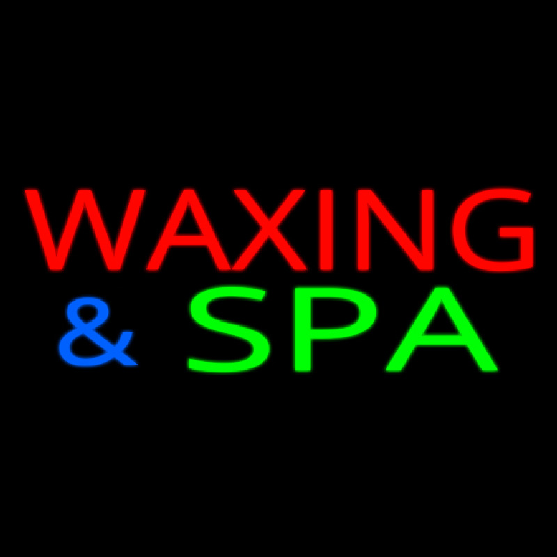 Wa ing And Spa Neonskylt