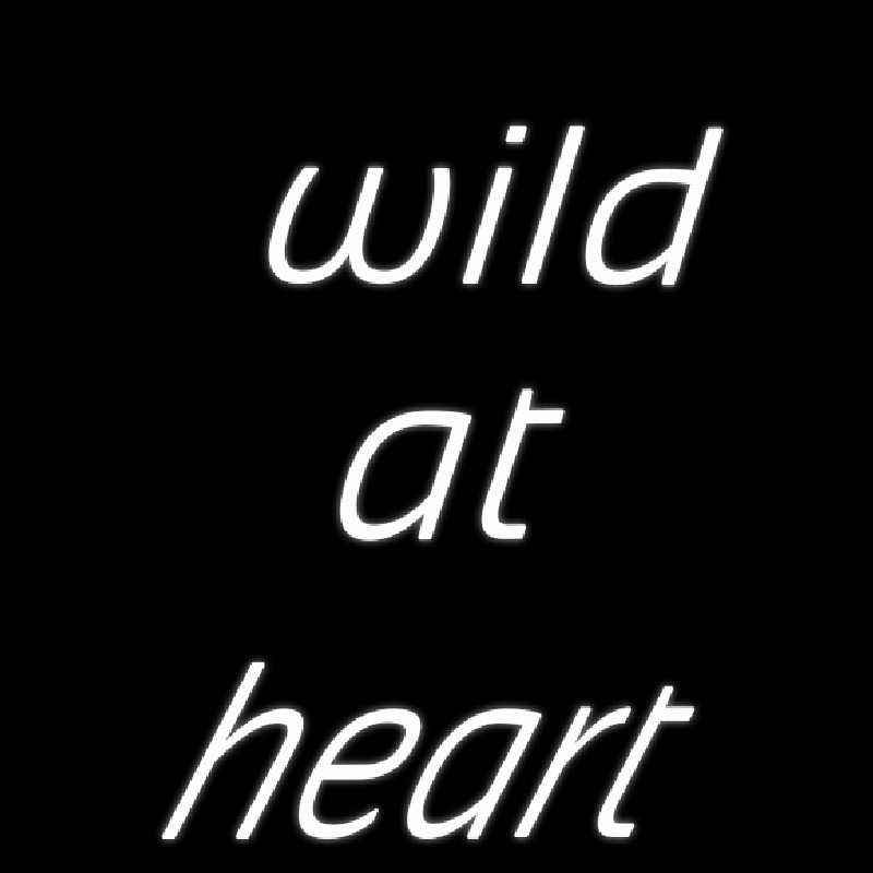 Wild At Heart Neonskylt