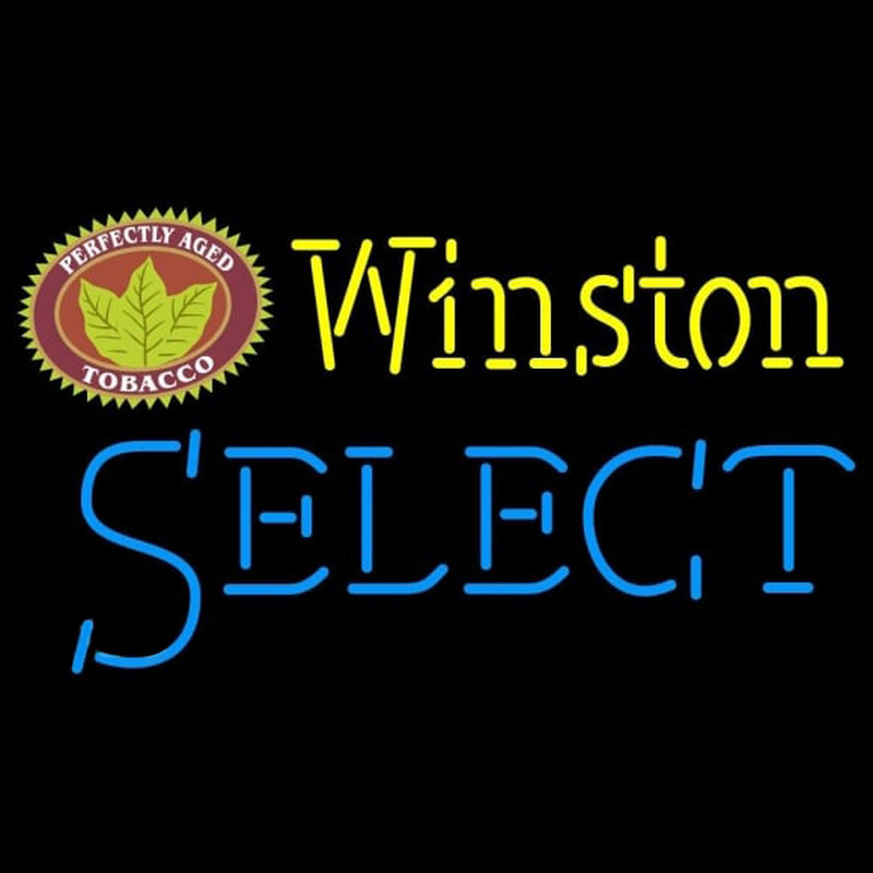 Winston Select Cigarettes Neonskylt