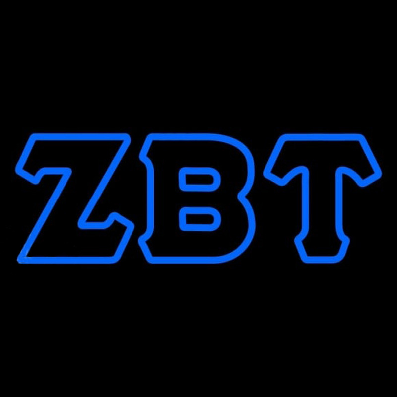 Zeta Beta Tau Neonskylt