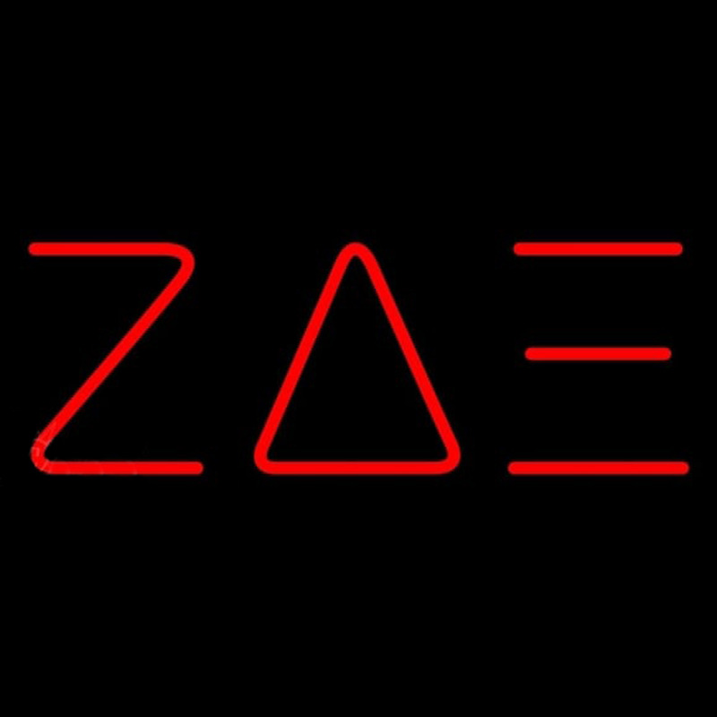 Zeta Delta Xi Neonskylt