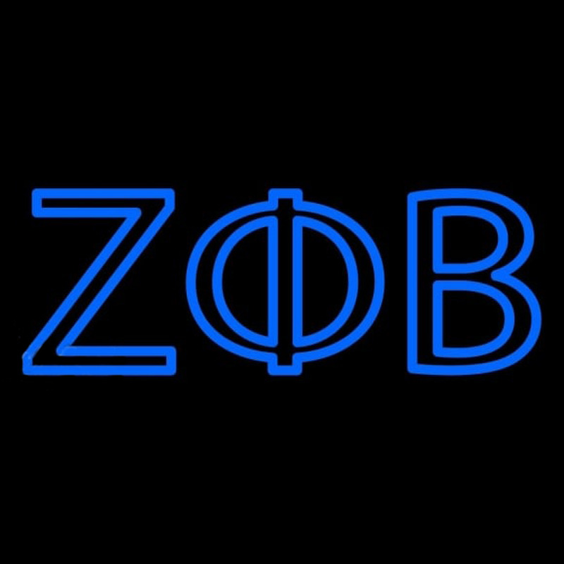 Zeta Phi Beta Neonskylt