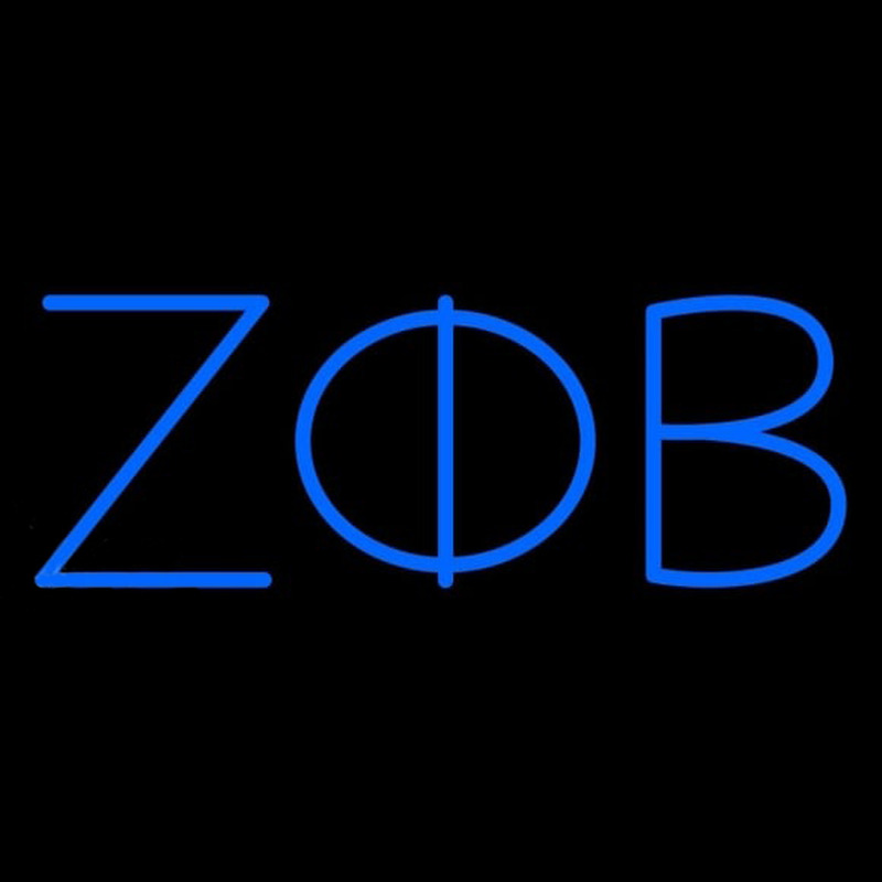 Zeta Phi Beta Neonskylt