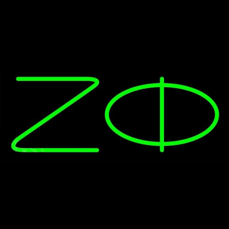 Zeta Phi Neonskylt