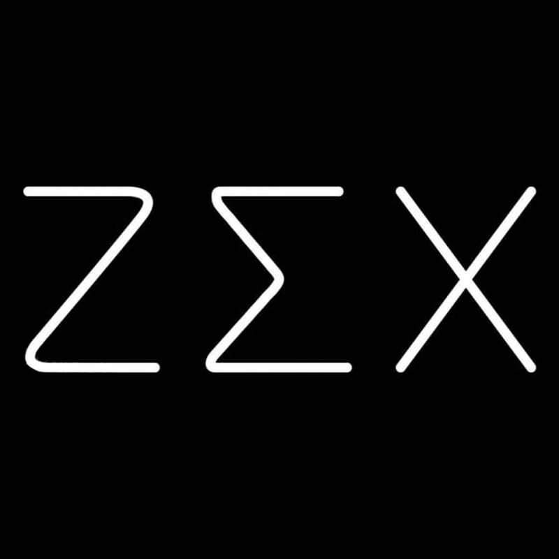 Zeta Sigma Chi Neonskylt