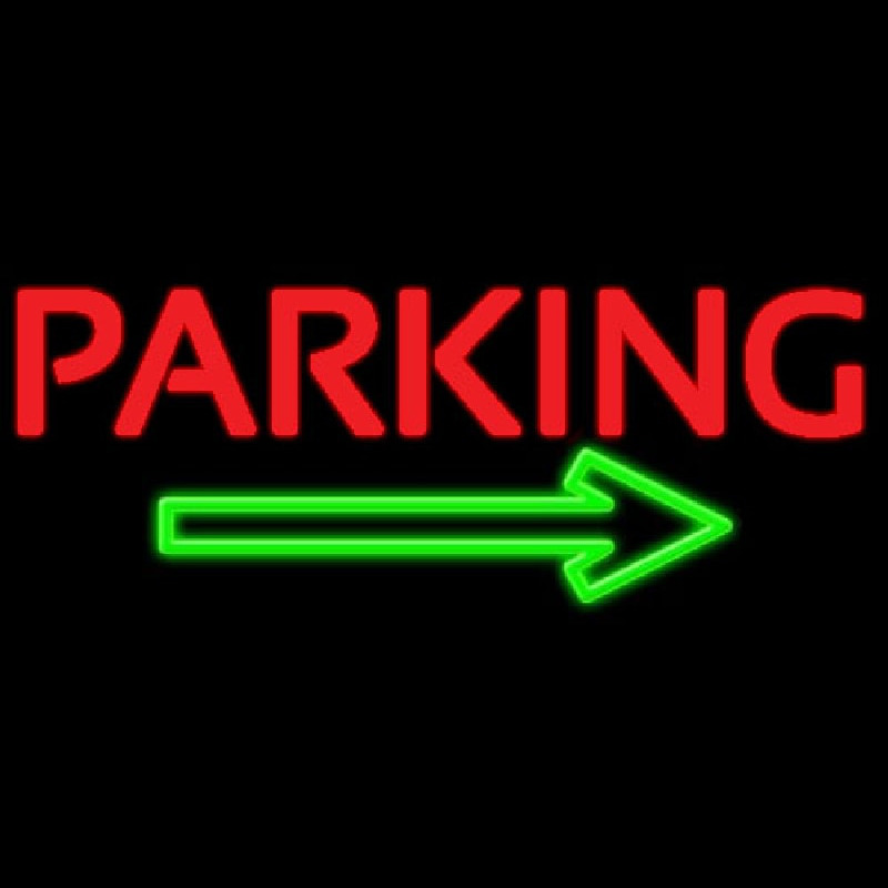 Parking Neonskylt