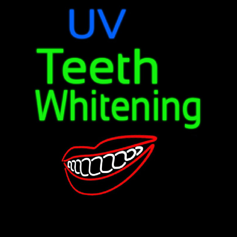 Vu Teeth Whitening Neonskylt