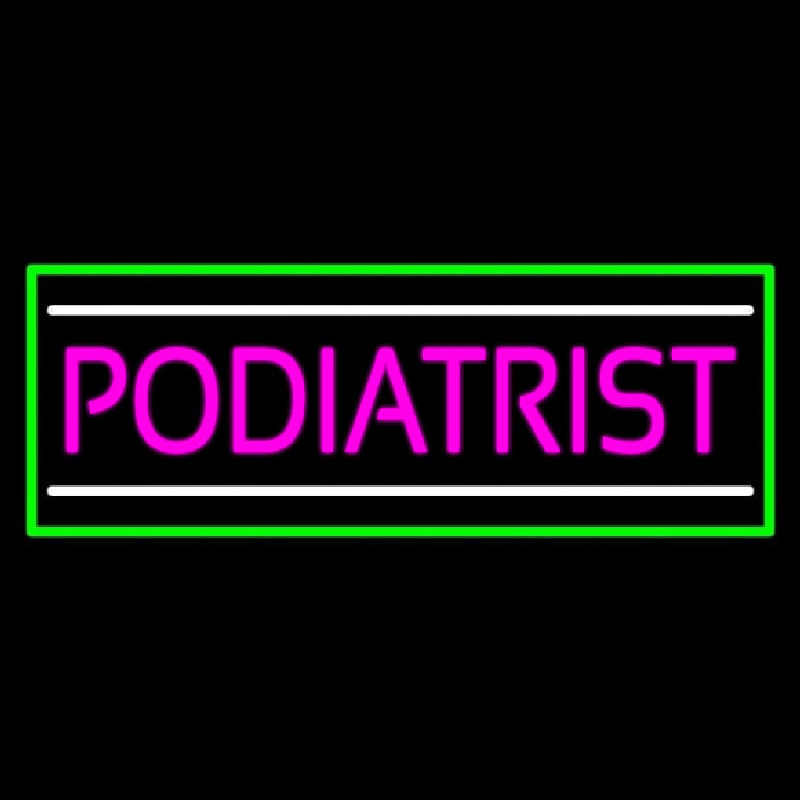 Simple Podiatrist Neonskylt