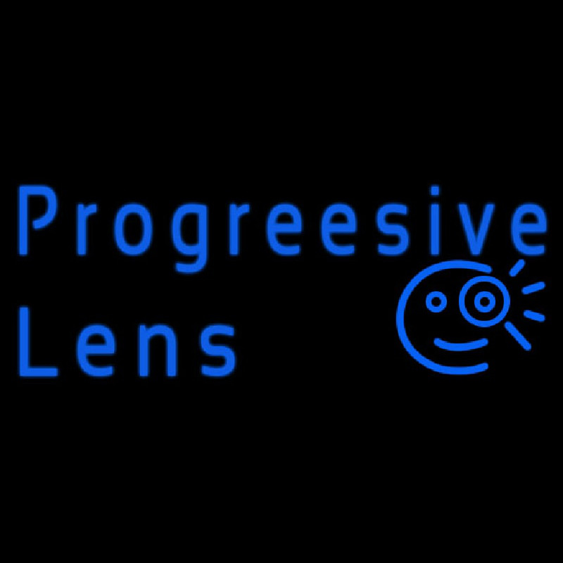 Progressive Lens Neonskylt