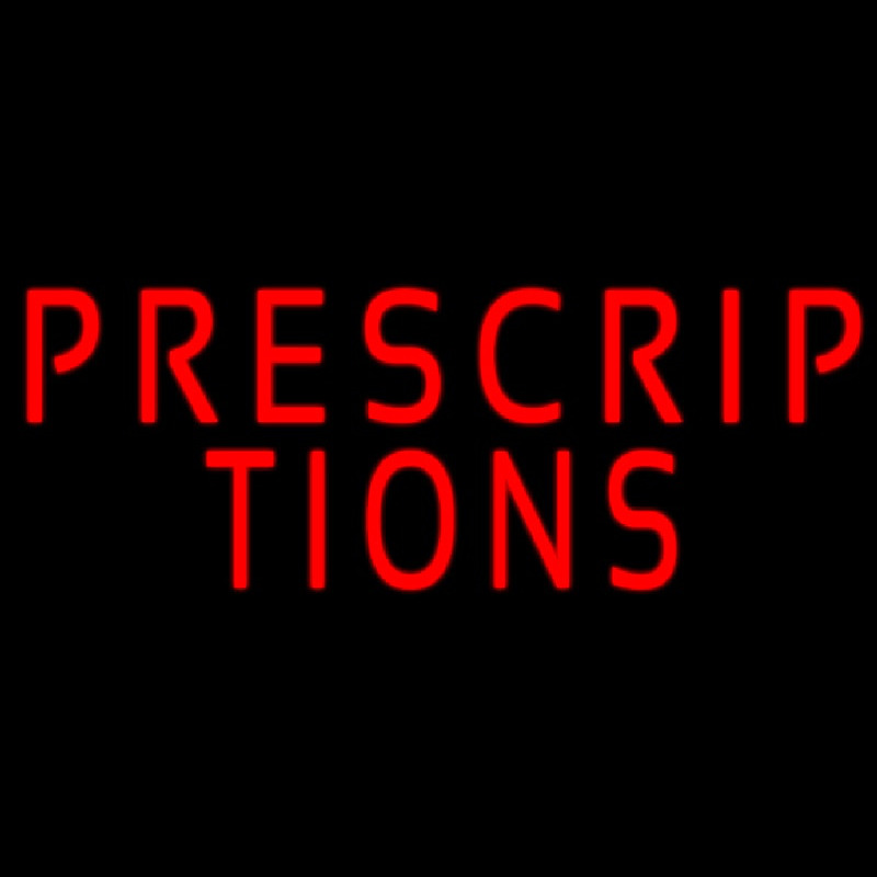 Prescriptions Neonskylt