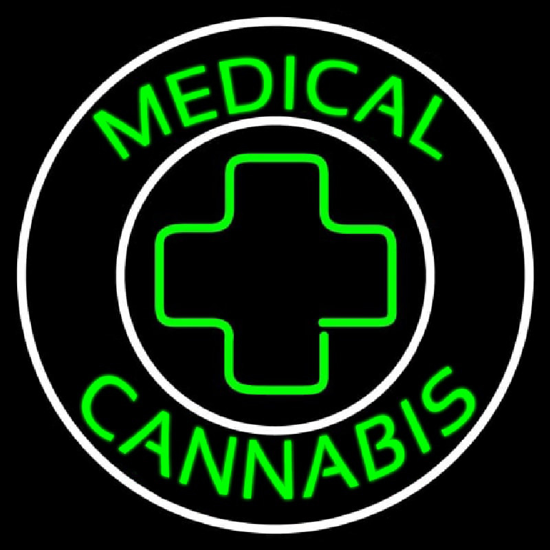 Medical Cannabis Neonskylt